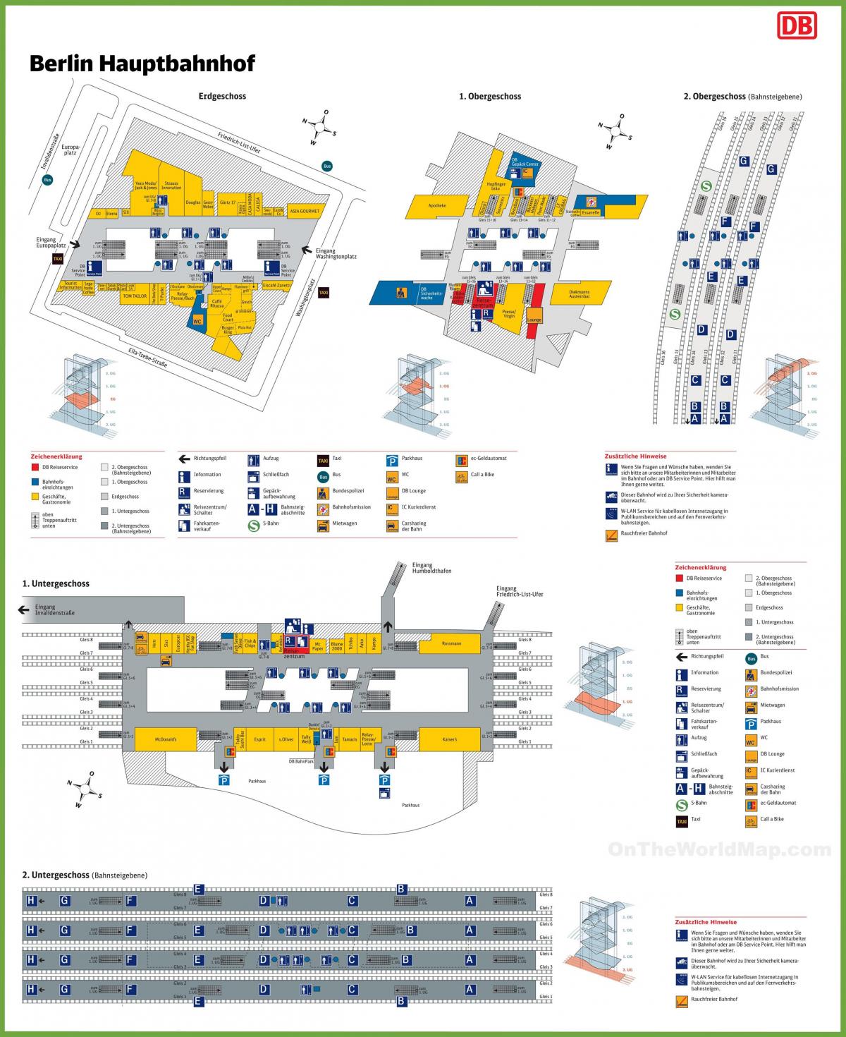 berlin central bus station map