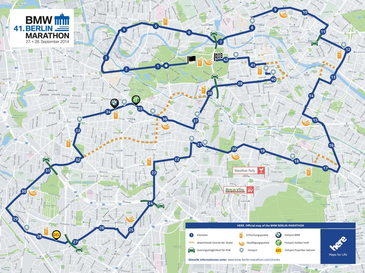 map of berlin marathon 
