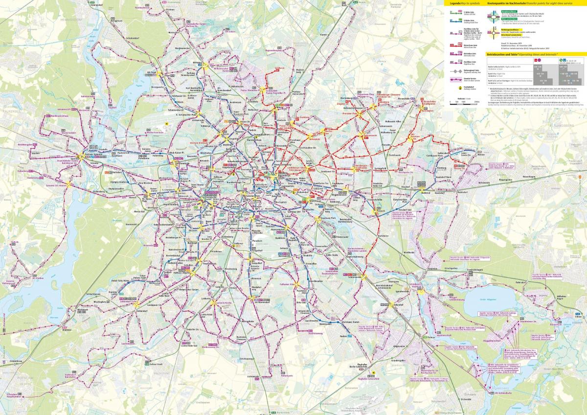 map of berlin night bus