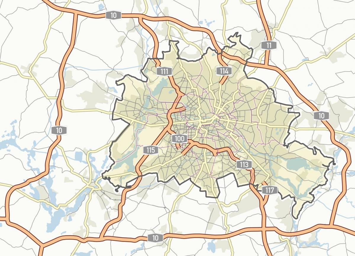 street map of berlin germany