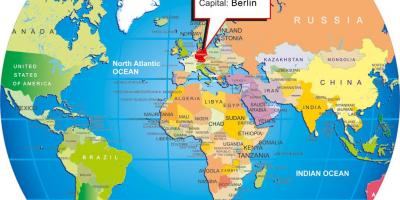 Berlin germany world map