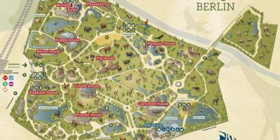 Map of berlin zoo