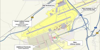 Berlin schoenefeld airport map
