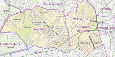 Berlin wedding map