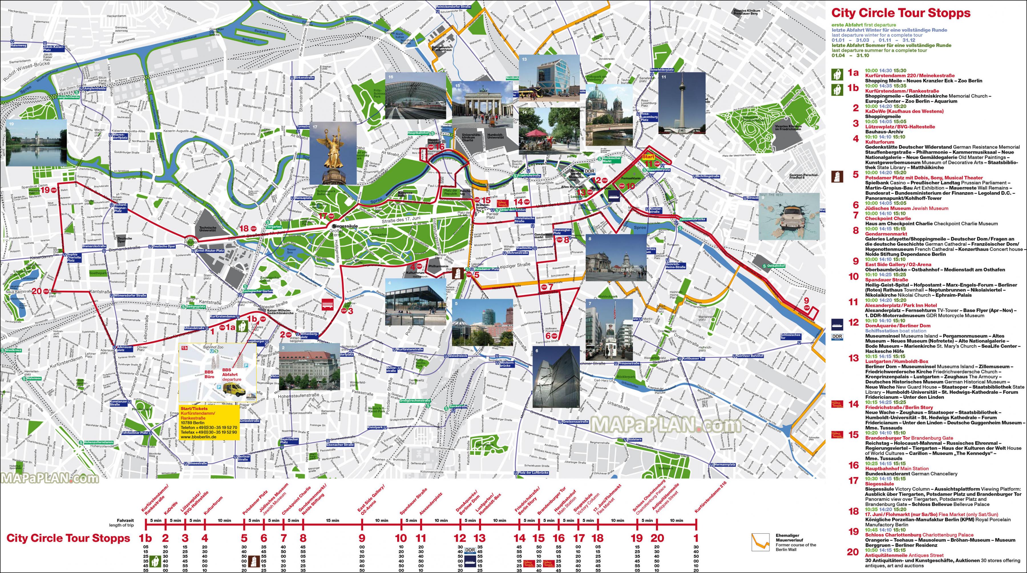 berlin city bus tour map