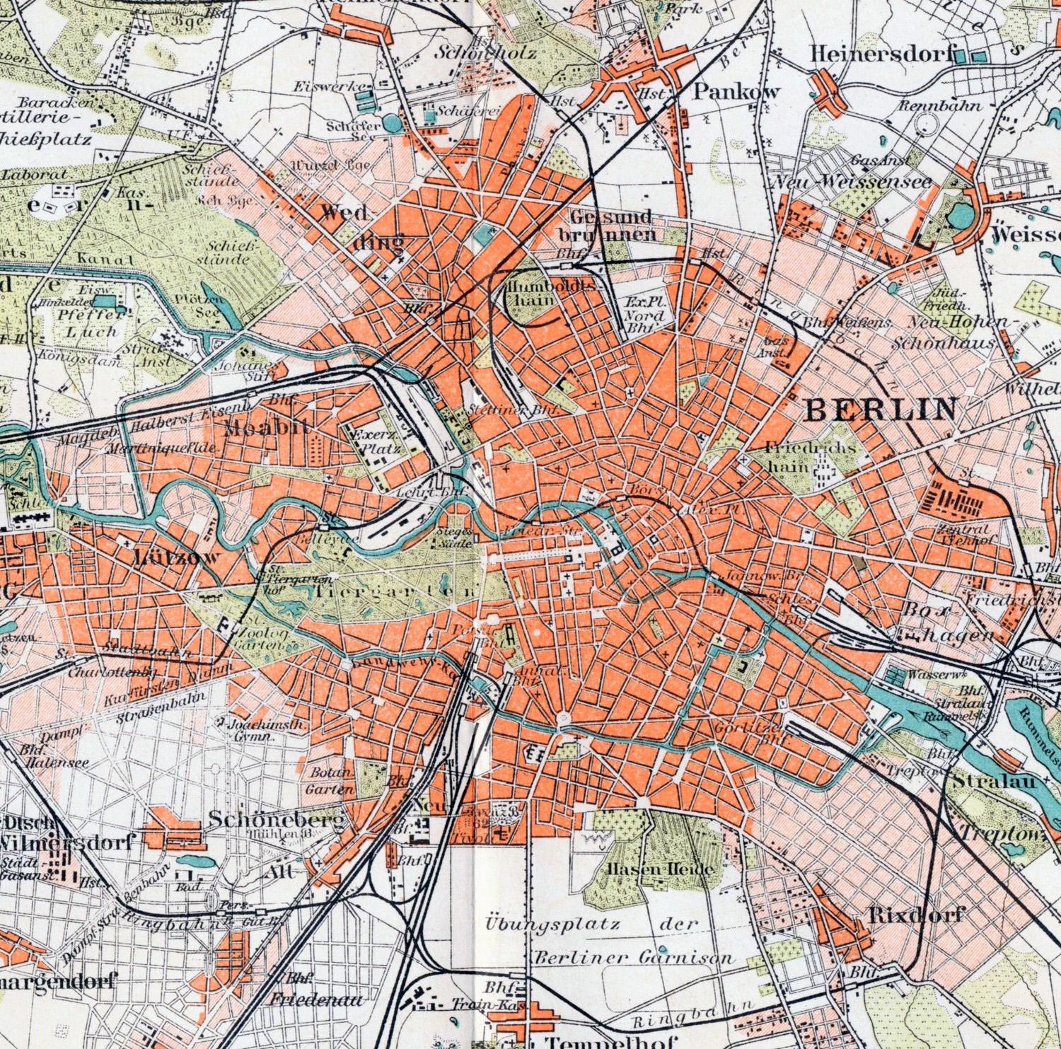 Old Berlin Map 