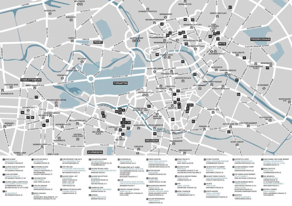map of berlin gallery