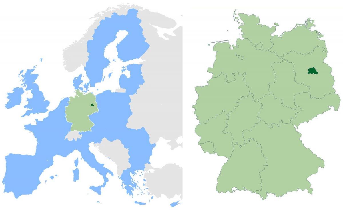 berlin location on world map