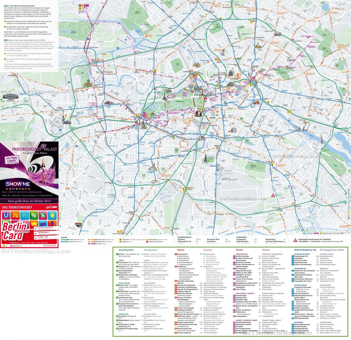 city sightseeing berlin map