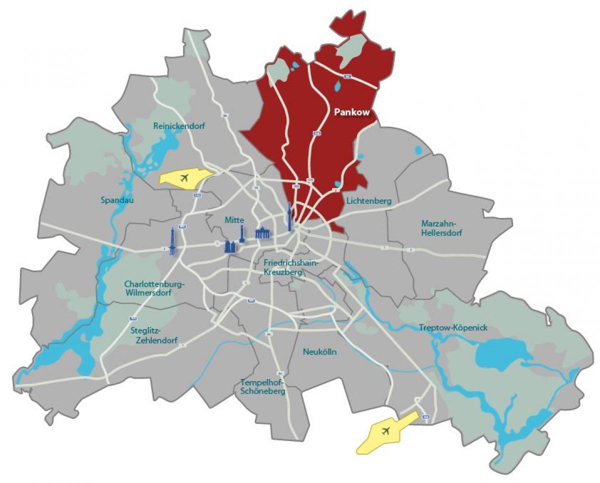 map of pankow berlin 