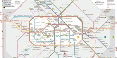 Berlin network map