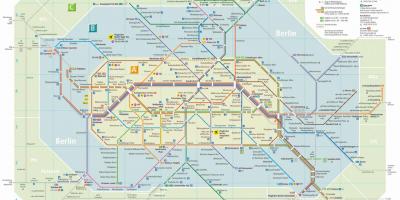 Berlin u und s bahn map