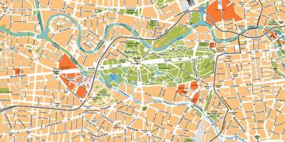 Berlin centrum map